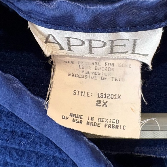 Blue Women's Robe - Picture 2 of 2